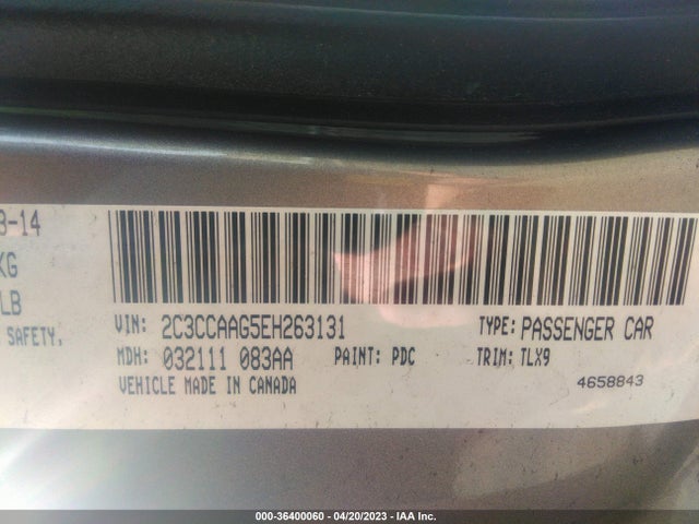 2C3CCAAG5EH263131 Chrysler 300