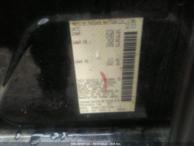 1N4AB7AP2EN850635 Nissan SENTRA SV
