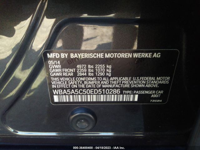 WBA5A5C50ED510286 BMW 5 Series 528i