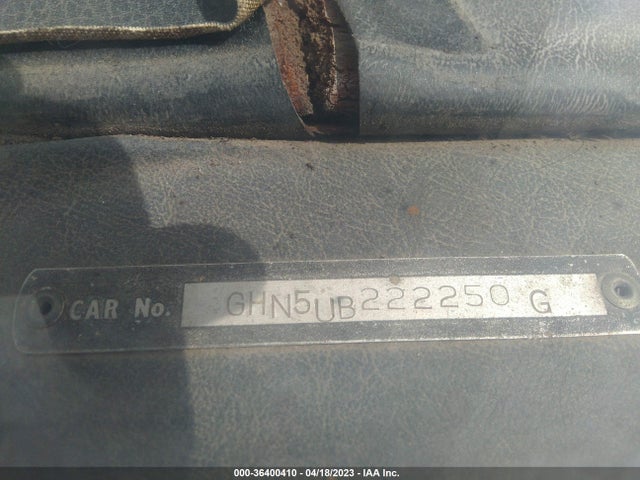 1971 MG MGB VIN: GHN5UB222250G
