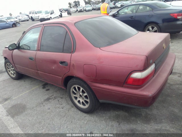 1997 TOYOTA COROLLA BASE/CE VIN: 1NXBA02EXVZ649623