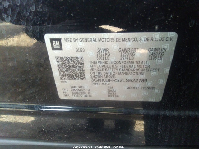 Chevrolet Blazer Premier 2020 3GNKBFRS2LS622789 Image 9