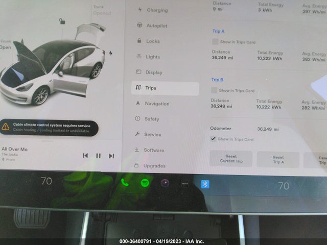 Tesla Model 3 Long Range/performance 2019 5YJ3E1EB8KF494692 Image 8