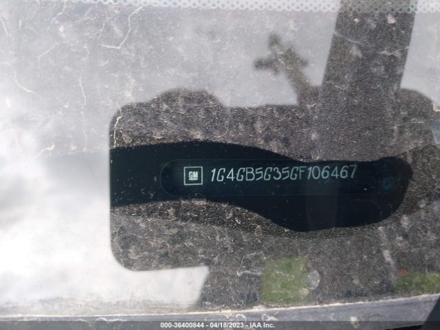 1G4GB5G35GF106467 Buick Lacrosse Leather