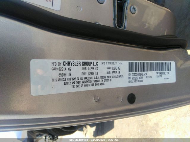 2C3CDXBG2EH215214 Dodge Charger Se