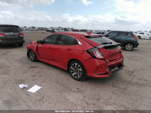 Honda Civic Hatchback Lx 2017 SHHFK7H21HU202571 Image 3