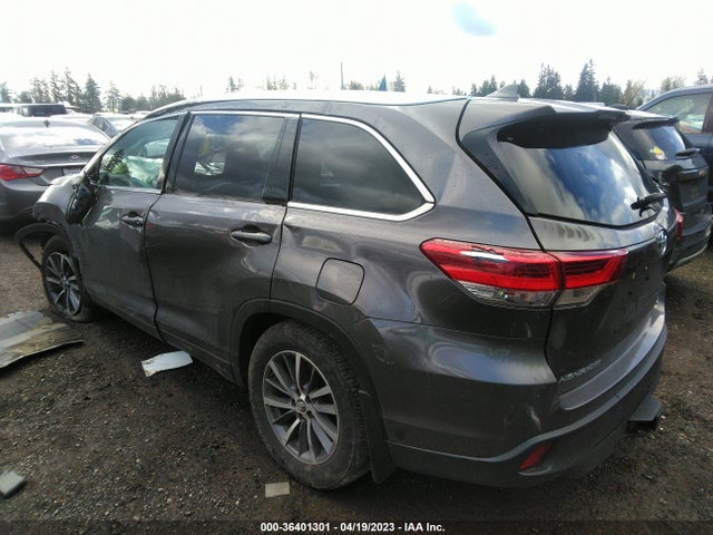 Toyota Highlander Xle 2019 5TDJZRFH4KS572362 Image 3