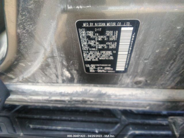 JN8AY2NC7H9508148 Nissan Armada Sl