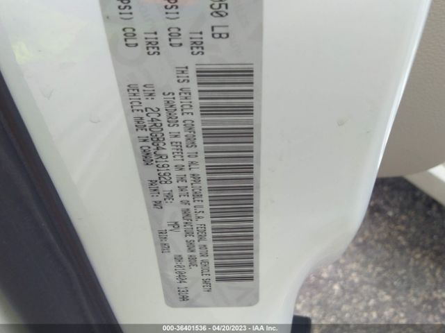 2C4RDGBG4JR191928 Dodge Grand Caravan Se