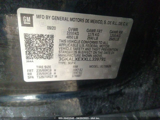 3GKALXEXXLL339791 GMC Terrain Denali