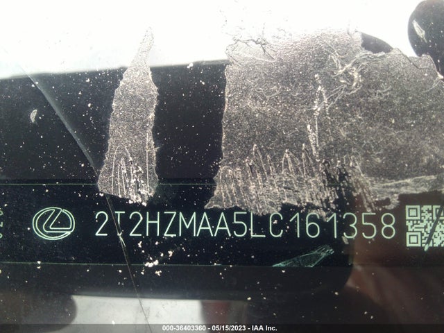 2020 Lexus RX, VIN: 2T2HZMAA5LC161358