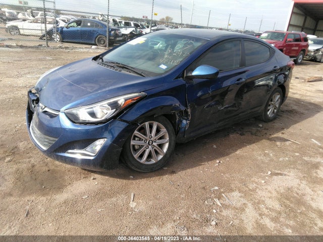 Hyundai ELANTRA SE 2016 5NPDH4AE9GH722656 Image 2