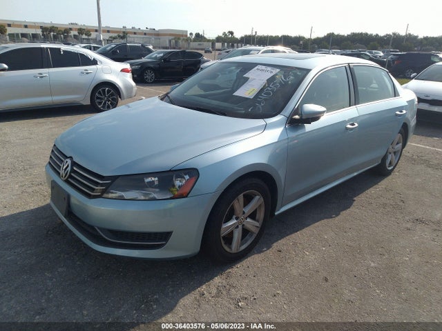 2012 VOLKSWAGEN PASSAT SE W/SUNROOF & NAV VIN: 1VWBH7A31CC028893