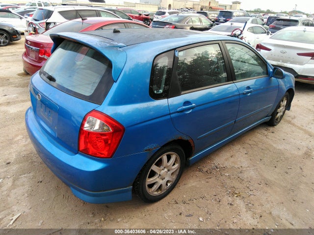 2006 KIA SPECTRA VIN: KNAFE161265363555