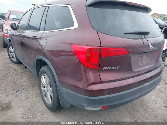 2018 HONDA PILOT LX VIN: 5FNYF5H11JB016402
