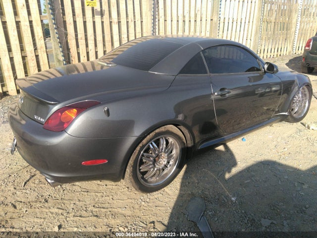 2004 LEXUS SC 430 VIN: JTHFN48Y940049537
