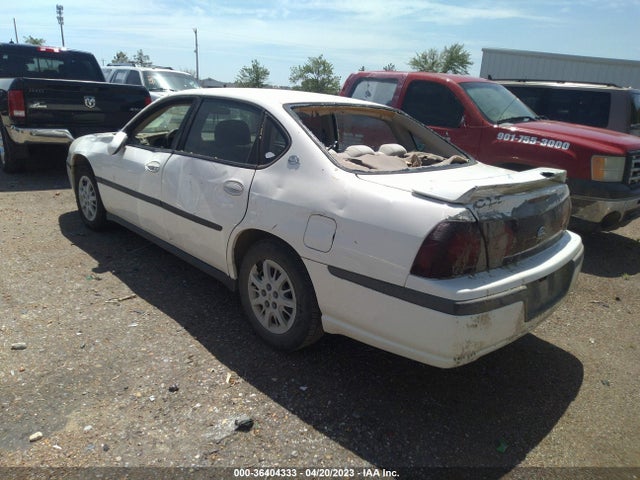 2002 CHEVROLET IMPALA VIN: 2G1WF52EX29199221