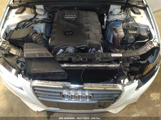 2012 AUDI A4 2.0T PREMIUM PLUS VIN: WAUFFAFL0CN016574