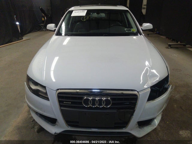 2012 AUDI A4 2.0T PREMIUM PLUS VIN: WAUFFAFL0CN016574