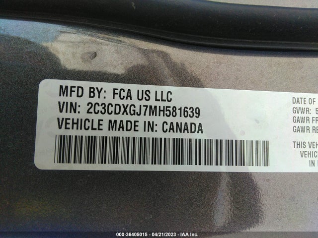 Dodge Charger Scat Pack 2021 2C3CDXGJ7MH581639 Image 9