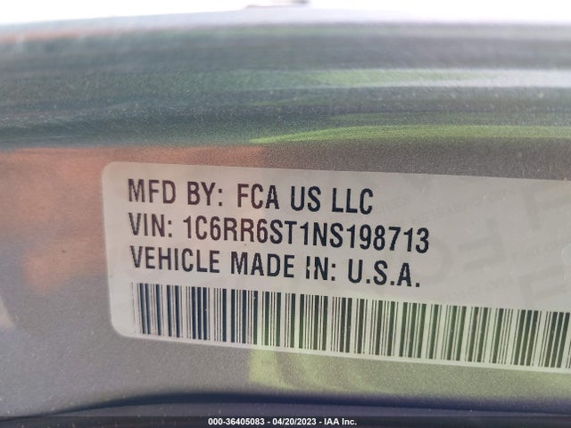 1C6RR6ST1NS198713 RAM 1500 Classic Tradesman