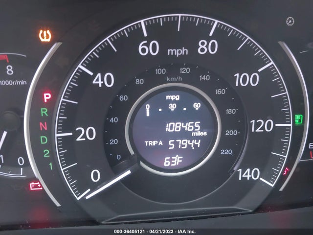 Honda Cr-v Ex-l 2014 5J6RM3H79EL007172 Image 9