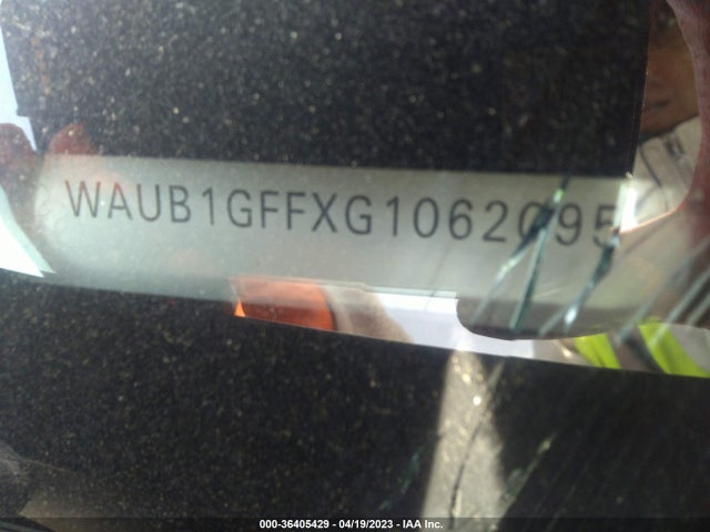 WAUB1GFFXG1062095 Audi S3 Premium Plus