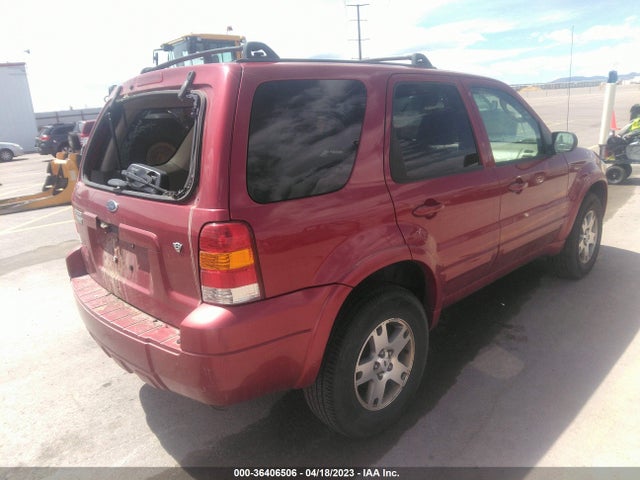 2005 FORD ESCAPE LIMITED VIN: 1FMYU04165KB52592
