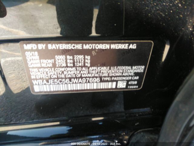 WBAJE5C56JWA97696 BMW 5 Series 540i