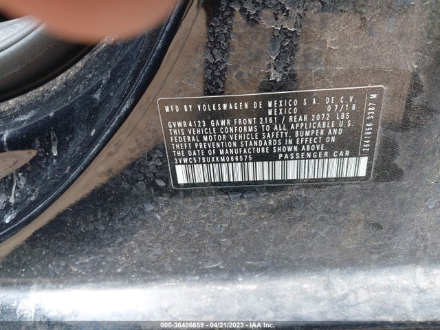 3VWC57BUXKM066575 Volkswagen Jetta S/se/r-line