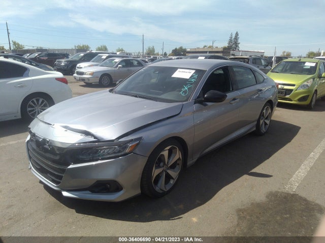 2021 HONDA ACCORD SEDAN SPORT VIN: 1HGCV1F31MA072347