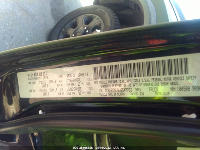 3C6UR5NL8HG547782 RAM 2500 Laramie