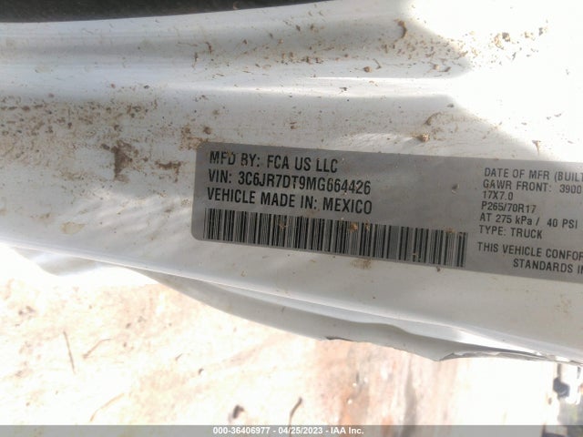 RAM 1500 Classic Tradesman 2021 3C6JR7DT9MG664426 Image 9