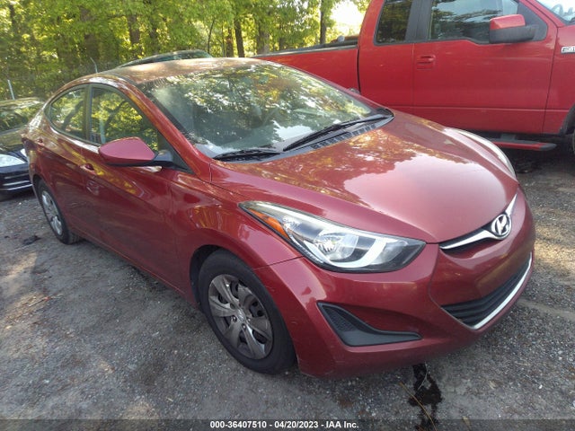 2016 HYUNDAI ELANTRA SE VIN: 5NPDH4AE4GH757234
