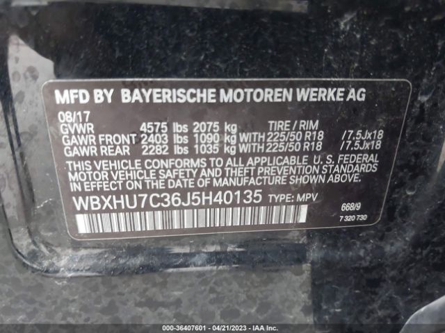 WBXHU7C36J5H40135 BMW X1 Sdrive28i