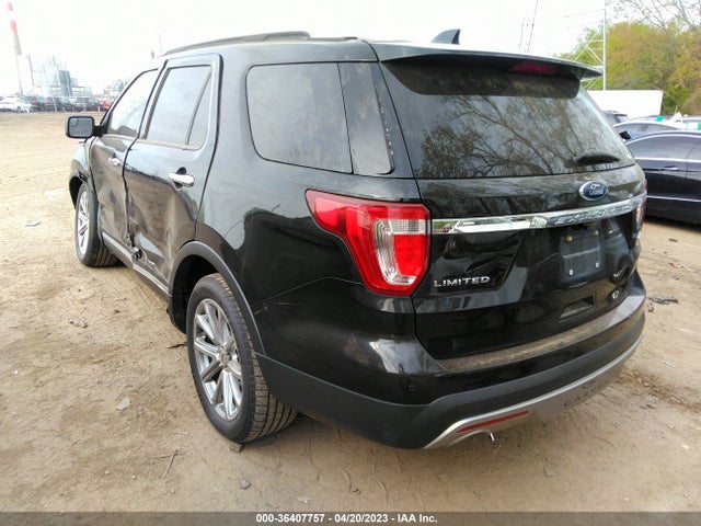 2017 FORD EXPLORER LIMITED VIN: 1FM5K8F8XHGC34169