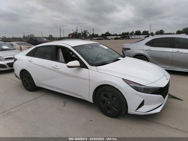 Hyundai Elantra Hybrid Blue 2021 KMHLM4AJ6MU010008 zdjęcie główne