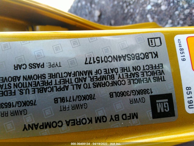 Chevrolet SPARK LS 2022 KL8CB6SA4NC015177 Image 9