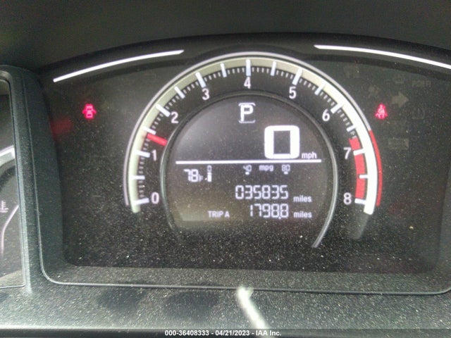 Honda Civic Sedan Lx 2018 19XFC2F53JE040758 Image 7