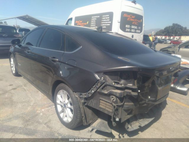 3FA6P0LU2KR261580 Ford Fusion Hybrid Se