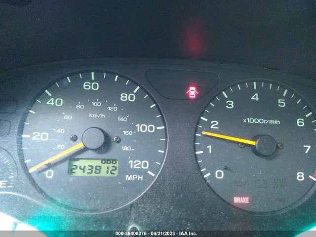 1998 SUBARU FORESTER L VIN: JF1SF6354WH779937