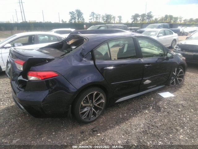 2021 TOYOTA COROLLA SE/NIGHTSHADE/APEX SE VIN: JTDS4MCE6MJ077077