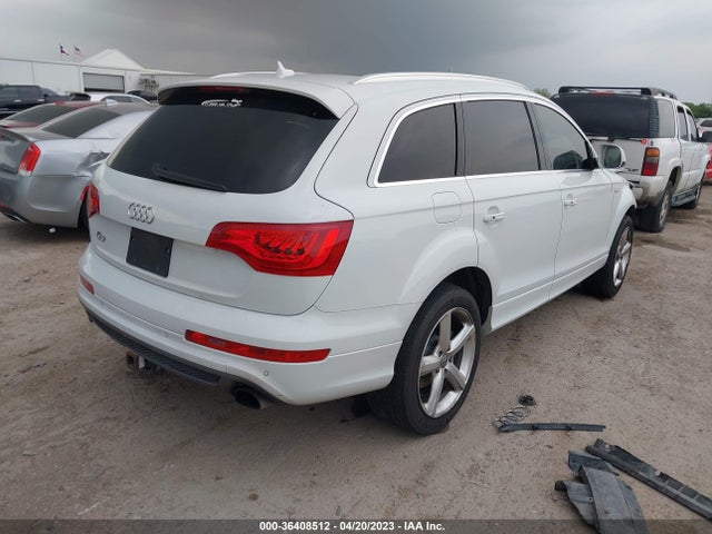 2013 AUDI Q7 3.0T S LINE PRESTIGE VIN: WA1DGBFE2DD011666