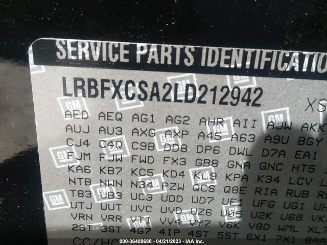 Buick Envision Essence 2020 LRBFXCSA2LD212942 Image 9