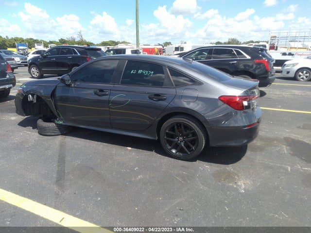 2022 HONDA CIVIC SEDAN SPORT VIN: 2HGFE2F54NH554379