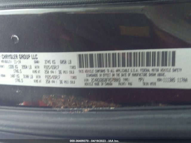 2C4RDGBG8FR579803 Dodge Grand Caravan Se