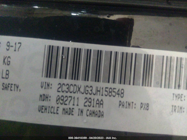 Dodge CHARGER GT 2018 2C3CDXJG3JH158548 Image 9