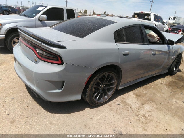 2022 DODGE CHARGER SCAT PACK VIN: 2C3CDXGJ6NH191200