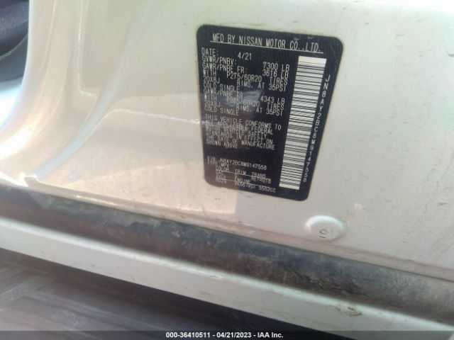 JN8AY2BC8M9147558 Nissan Armada Sl