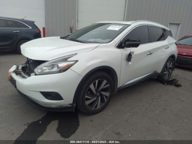 5N1AZ2MH3JN155132 Nissan Murano Platinum